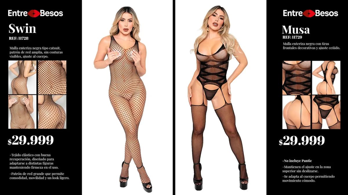 Malla Musa (Tiras Frontales) — LUVORA